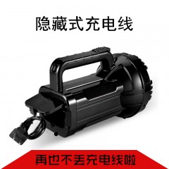 久量超亮探照燈工地夜釣魚(yú)手電筒強(qiáng)光可充電手提遠(yuǎn)射戶(hù)外照明野外