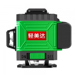 輕美達(dá)12線綠光水平儀紅外線8線藍(lán)光3D高精度強光自動打線貼地儀